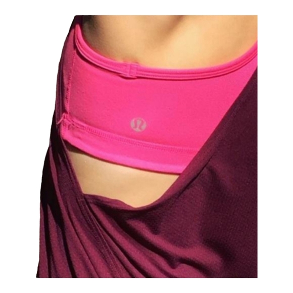 Lululemon No Limits Tank Pink Purple Lululemon Bra and Tank Combo Size 8 - Picture 2 of 14